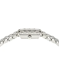 Ferragamo Women's Secret Diamond (3/4 ct. t.w.) Stainless Steel Bracelet Watch 19x30mm
