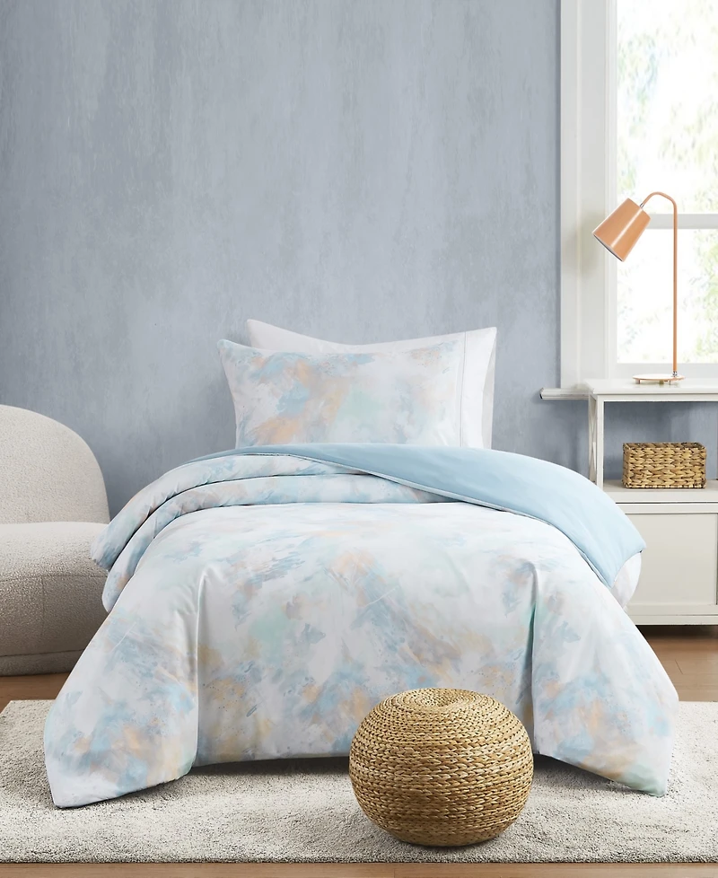 Truly Soft Hannah Watercolor 3-Pc. Duvet Cover Set, King
