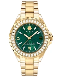 Philipp Plein Women's Plein Heaven Crystal Gold Ion Plated Stainless Steel Bracelet Watch 38mm
