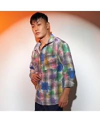 Heathered-Buffalo Check Shirt