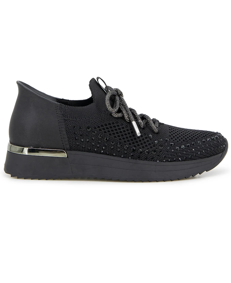 Kenneth Cole Reaction Women's Clancy Ez On Almond Toe Sneakers