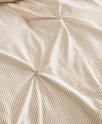 Swift Home Classic Stripes Pintuck -Pc. Comforter Set