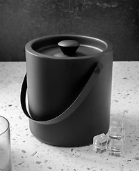 Godinger Ebony Double Walled Ice Bucket, 96 oz.