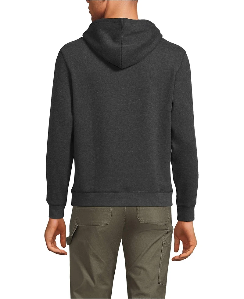 Lands' End Men's Long Sleeve Serious Sweats Pullover Hoodie Sweatshirt