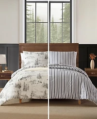 Eddie Bauer Rocky Mountain Cabin Reversible 3-Pc. Comforter Set
