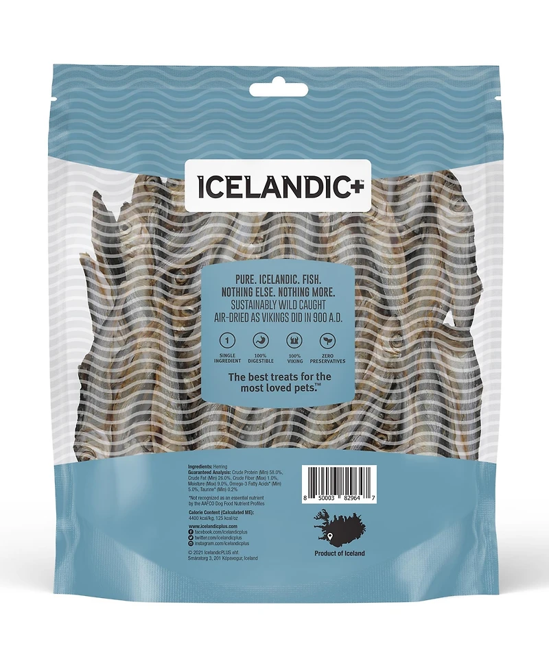 Whole Fish: Herring - Dog Treat 9oz