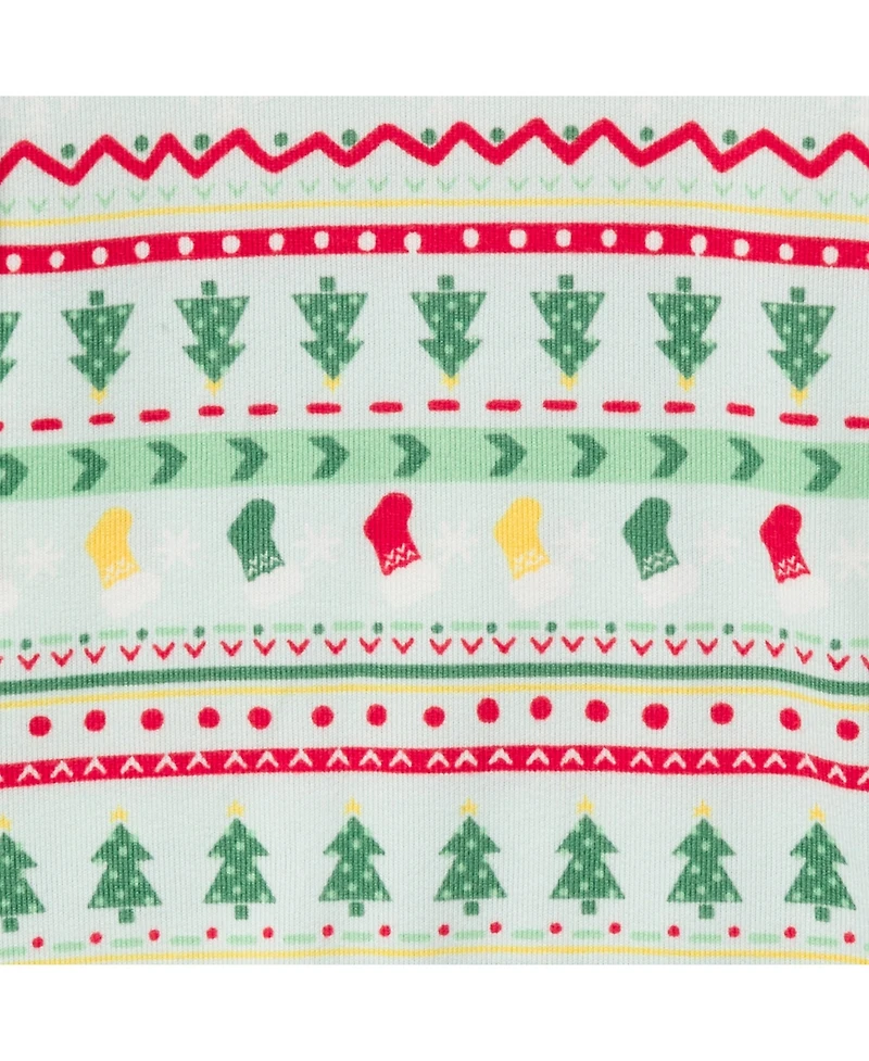 Gerber Baby Girls Holiday Family Pajamas Neutral Two Piece