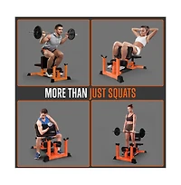 Squatz Multi-Function Sissy Squat Machine With Adjustable Squat Bench