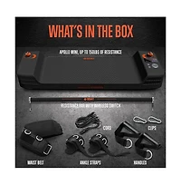 Squatz Travel Apollo Fitness Board, Push-Up Body Workout System Equipment