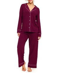 Adore Me Women's Matilde Long Sleeve & Pants Pajama Set