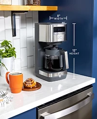Ge Appliances Glass Carafe Programmable Drip Coffee Maker