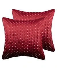 Levtex Cross Stitch Stitching 2-Pc. Sham Set, European