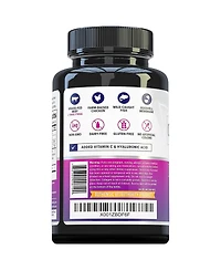Vitauthority Multi Collagen Capsules, Collagen Peptides Supplement for Hair, Skin, Nails & Joints, Vitauthority, 90ct