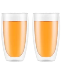 Bodum Pavina Double-Walled Glass Tumblers, Set of 2