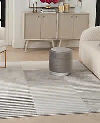 Nourison Home Brushstrokes BSK04 5'3"x7'3" Area Rug