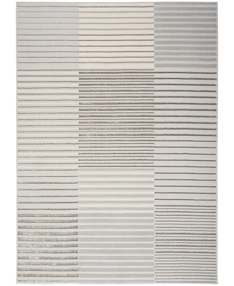 Nourison Home Brushstrokes BSK04 5'3"x7'3" Area Rug