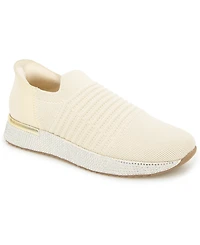 Kenneth Cole Reaction Women's Cameron Ez On Knit Almond Toe Sneakers