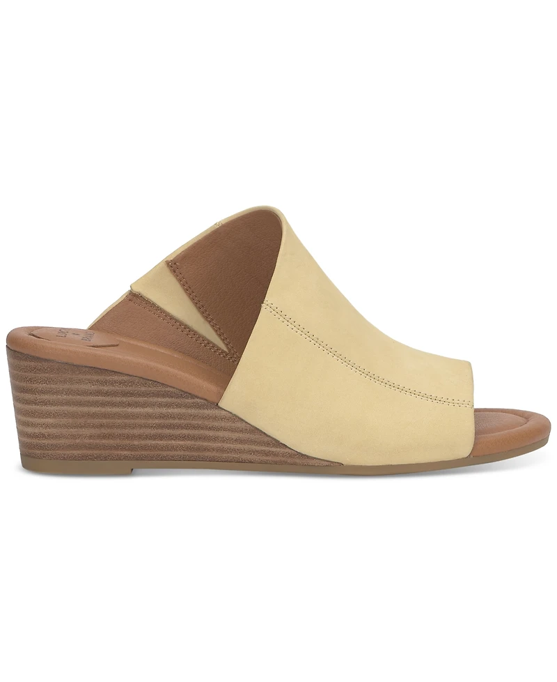 Lucky Brand Women's Malenka Slip-On Wedge Sandals
