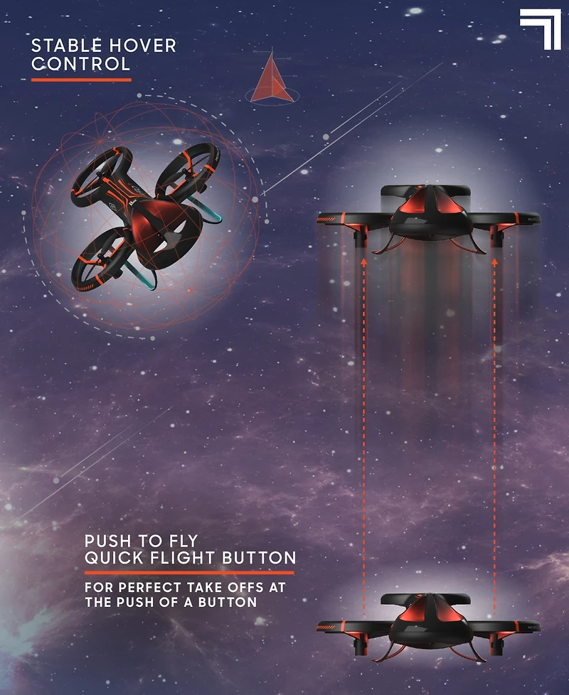 Sharper Image X-Treme Aero High-Performance Remote Control Drone