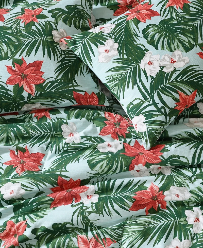Tommy Bahama Home Festive Palms Reversible 3-Pc. Comforter Set, King