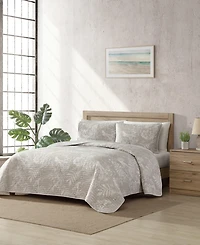 Tommy Bahama Home Jungle Toile Reversible -Pc. Quilt Set