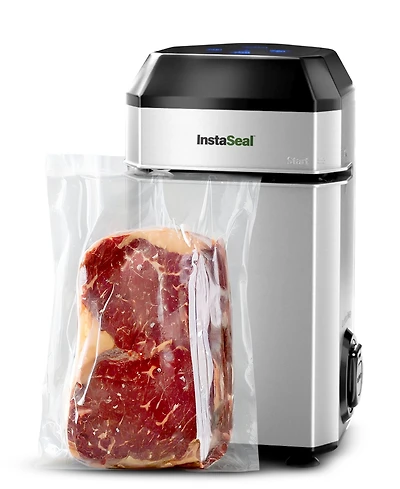 Airtight Double Seal Compact Upright Bag Food Vacuum Sealer with 12 Bags