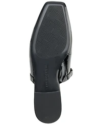 Karl Lagerfeld Paris Women's Zilla Square Toe Mule Flats