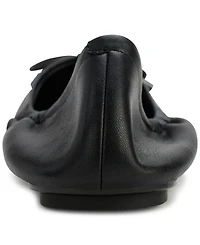 Karl Lagerfeld Paris Women's Velma Almond Toe Ballet Flats