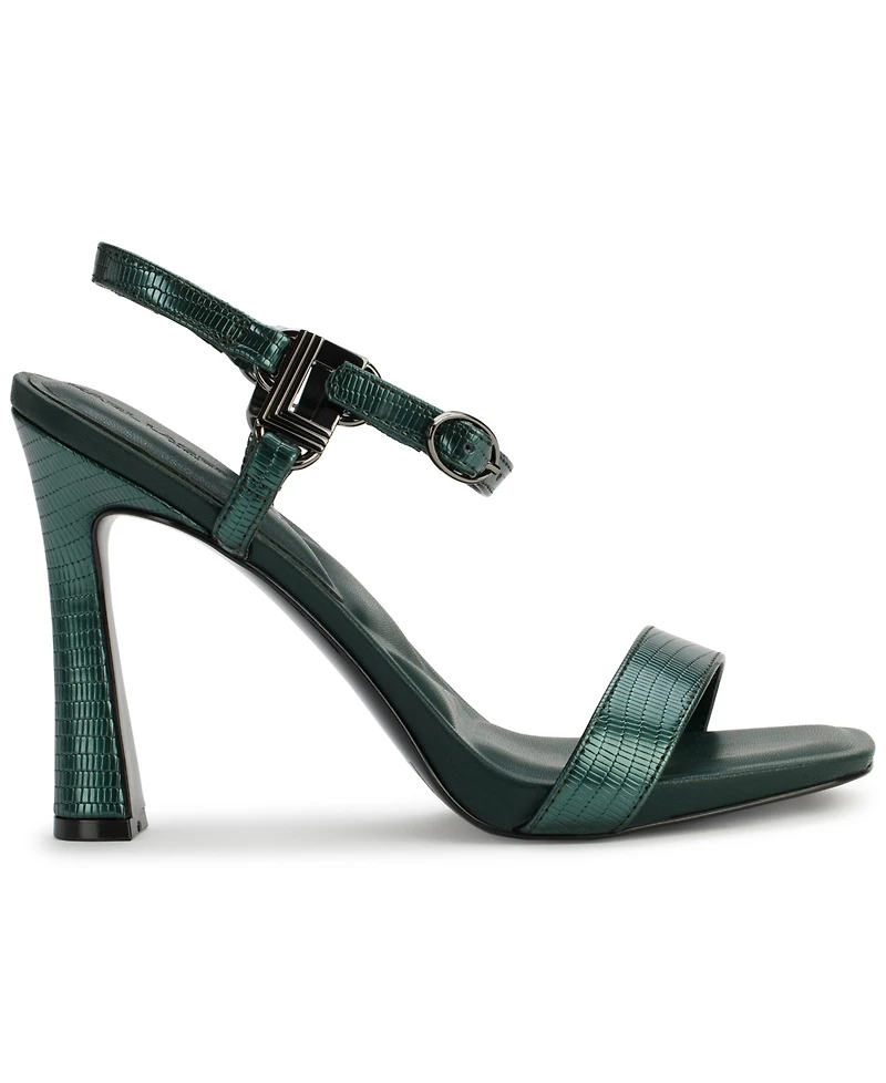 Karl Lagerfeld Paris Women's Cybil Ankle Strap Dress Sandals