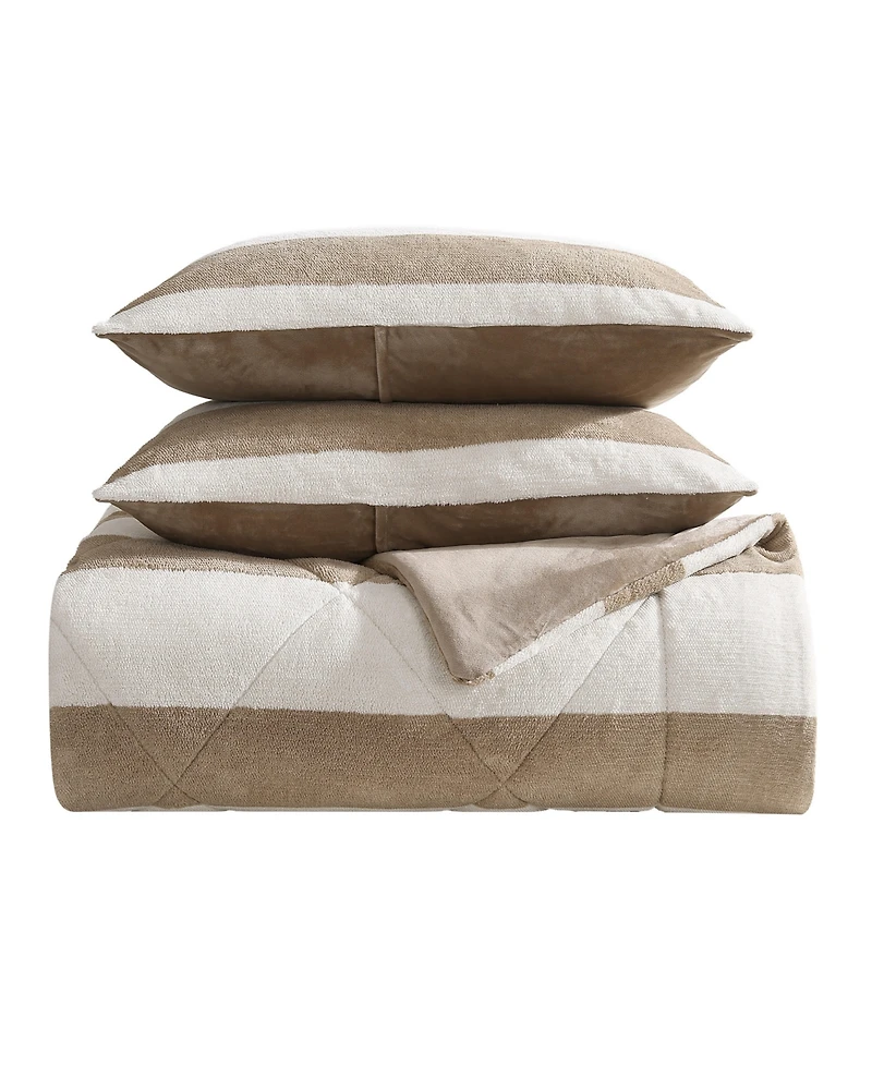 Closeout! Nautica Lawndale Twill Plush 2-Pc. Comforter Set, Twin