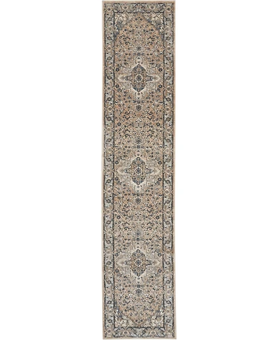 Nourison Home Quarry QUA05 2'2"x12' Runner Area Rug