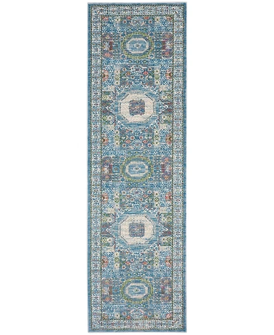 Nourison Home Ankara Global ANR17 2'4"x8' Runner Area Rug