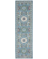 Nourison Home Ankara Global ANR17 2'4"x8' Runner Area Rug