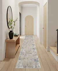 Nourison Home Abstract Hues ABH01 2'2"x12' Runner Area Rug
