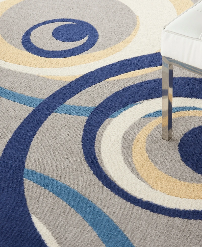 Nourison Home Grafix GRF21 5'3"x7'3" Area Rug