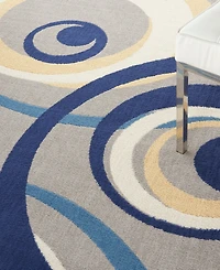 Nourison Home Grafix GRF21 5'3"x7'3" Area Rug