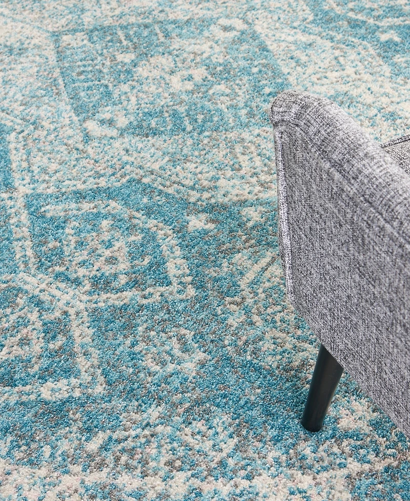 Nourison Home Tranquil TRA13 7'10"x7'10" Round Area Rug