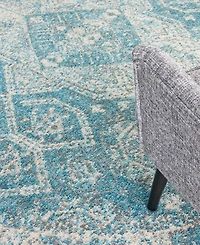 Nourison Home Tranquil TRA13 7'10"x7'10" Round Area Rug