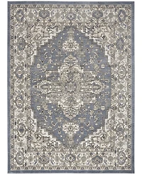 Nourison Home Quarry QUA05 5'3"x7'3" Area Rug