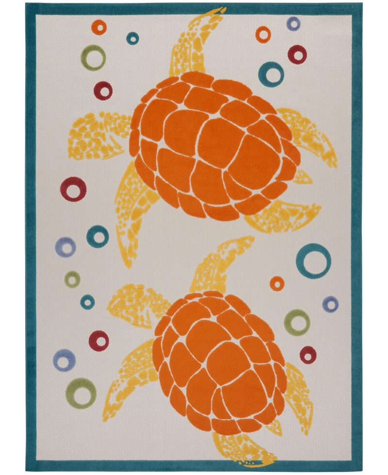 Nourison Home Aloha ALH27 7'10"x10'6" Area Rug