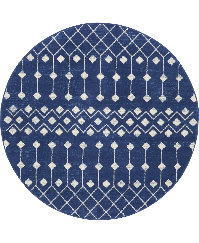 Nourison Home Grafix GRF37 5'3"x5'3" Round Area Rug