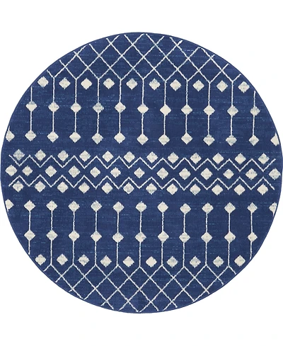 Nourison Home Grafix GRF37 5'3"x5'3" Round Area Rug