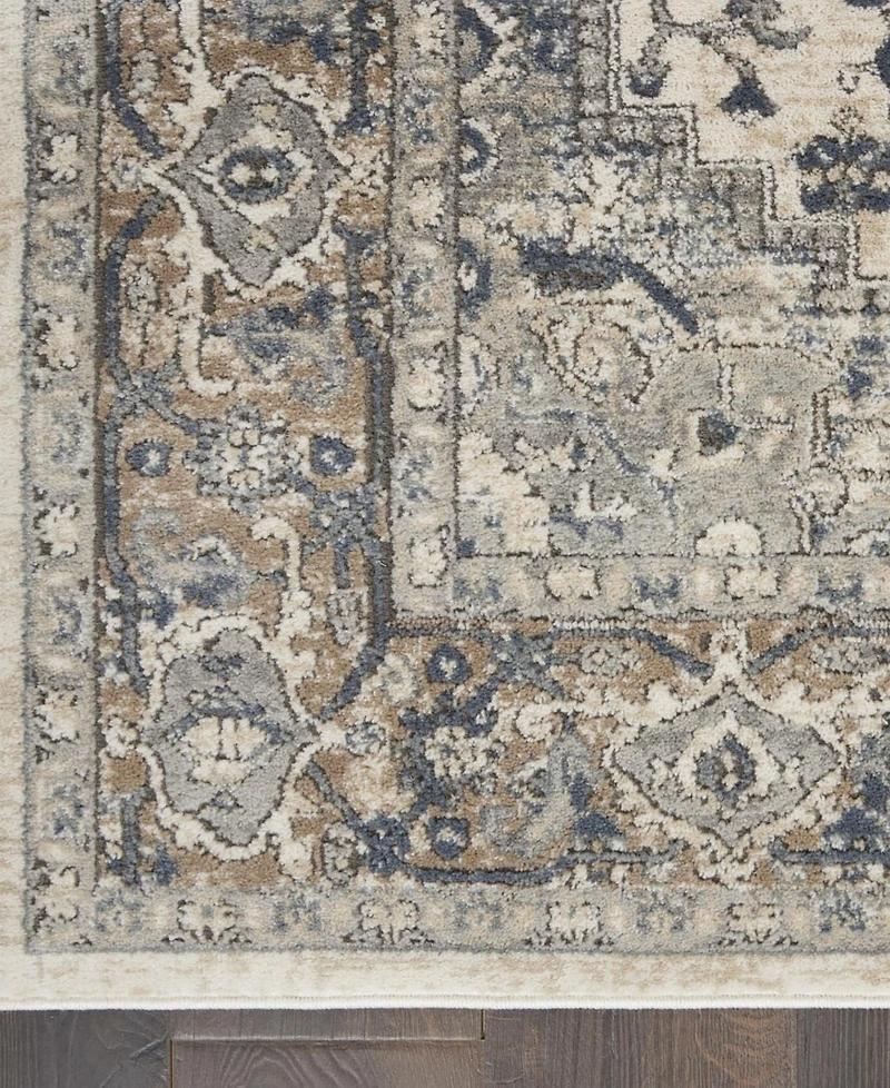 Nourison Home Quarry QUA05 2'2"x12' Runner Area Rug