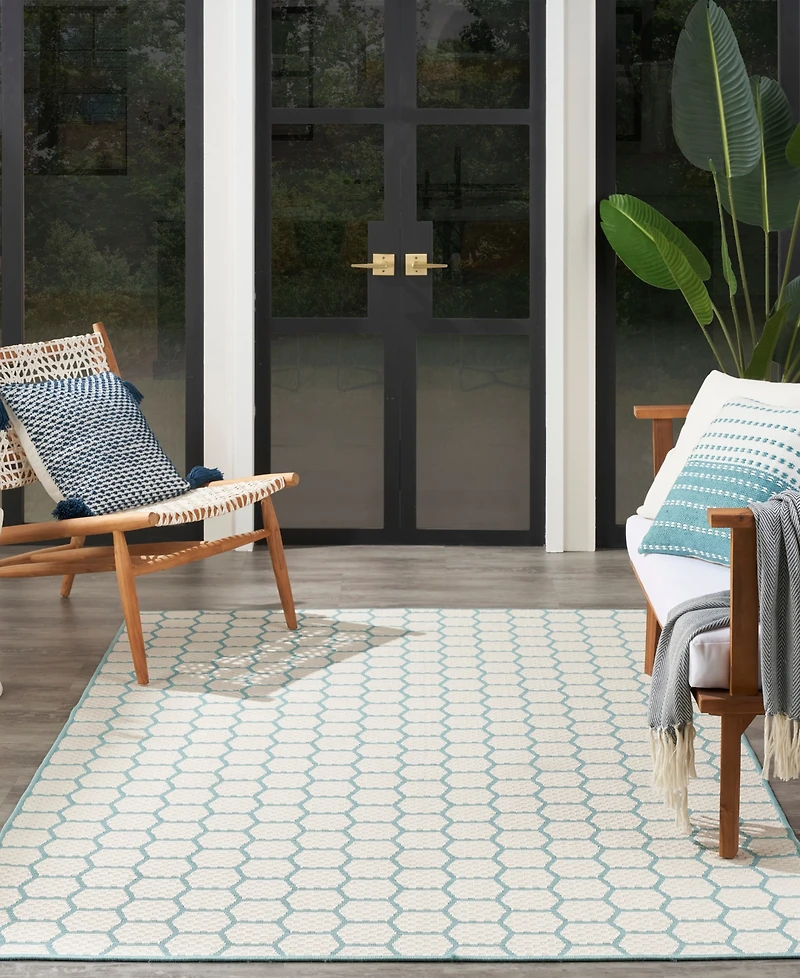 Nourison Home Twist Reversible TWS01 6'x9' Area Rug