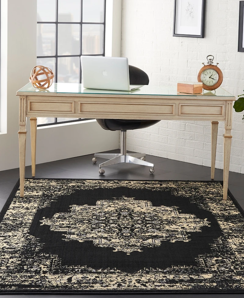 Nourison Home Grafix GRF14 5'3"x7'3" Area Rug