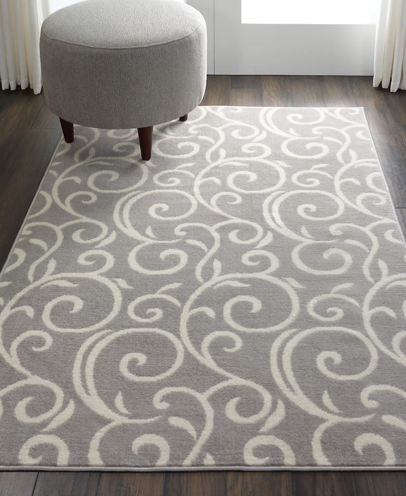 Nourison Home Grafix GRF19 3'9"x5'9" Area Rug
