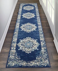 Nourison Home Grafix GRF14 2'3"x10' Runner Area Rug
