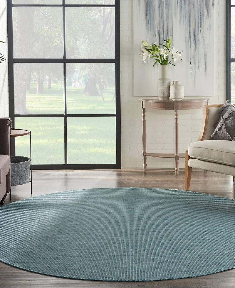 Nourison Home Positano POS01 8'x8' Round Area Rug