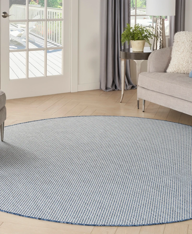 Nourison Home Courtyard COU01 6'x6' Round Area Rug