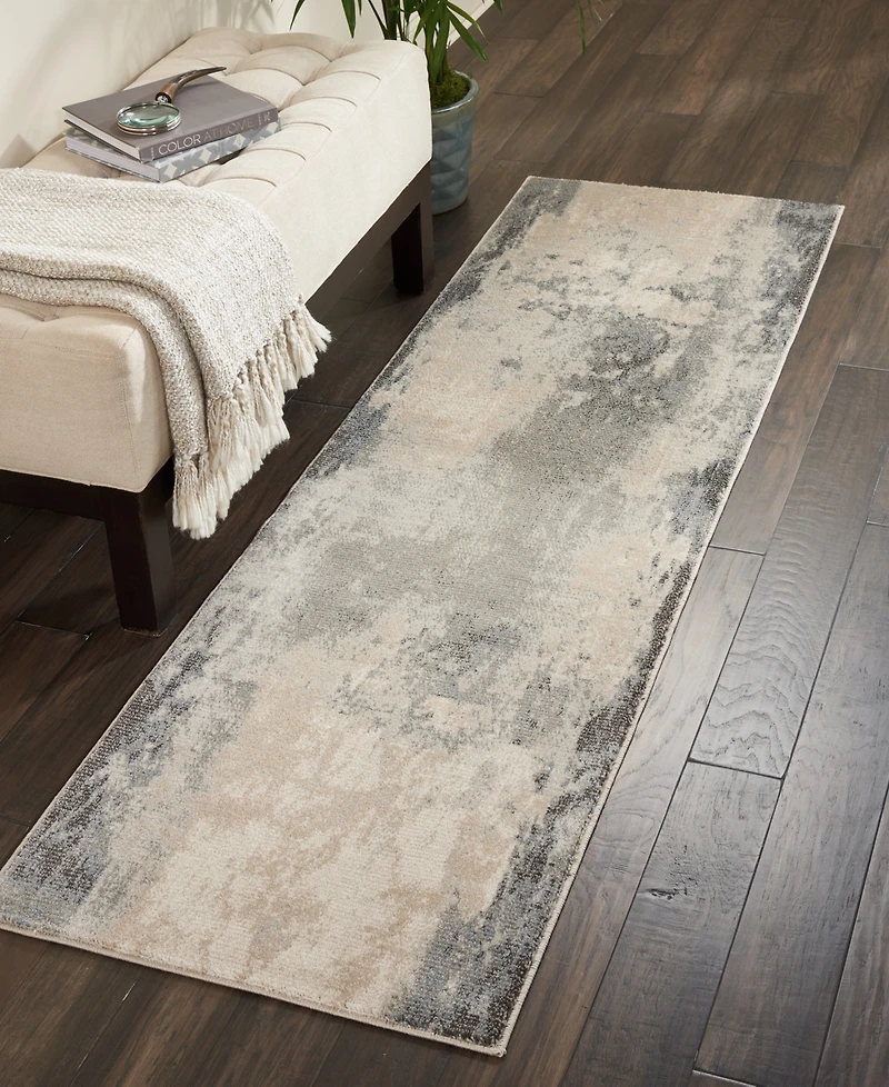 Nourison Home Maxell MAE13 2'2"x10' Runner Area Rug